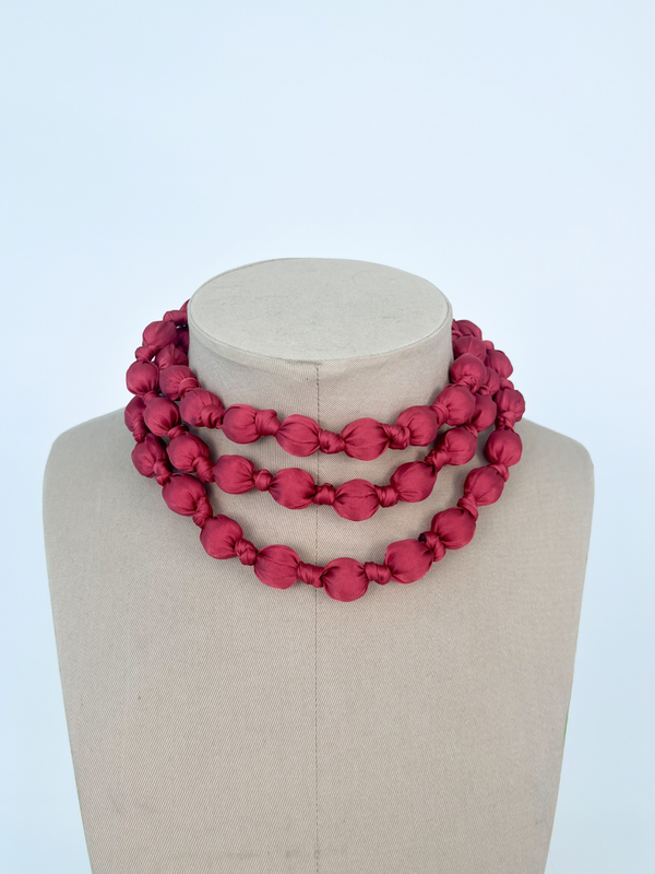 Collar Silk Rose