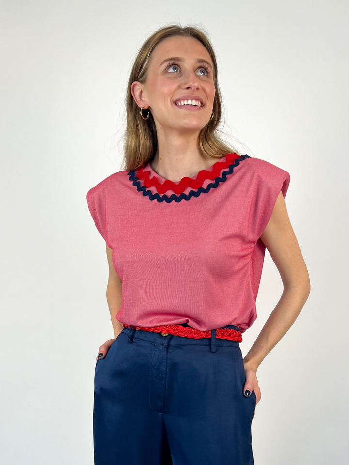 Top Adda Red – Coët Collection