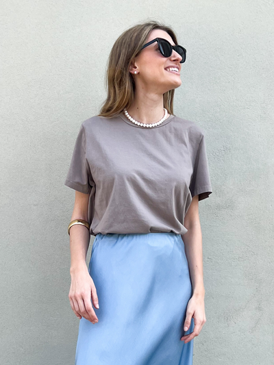 Camiseta topo algodón
