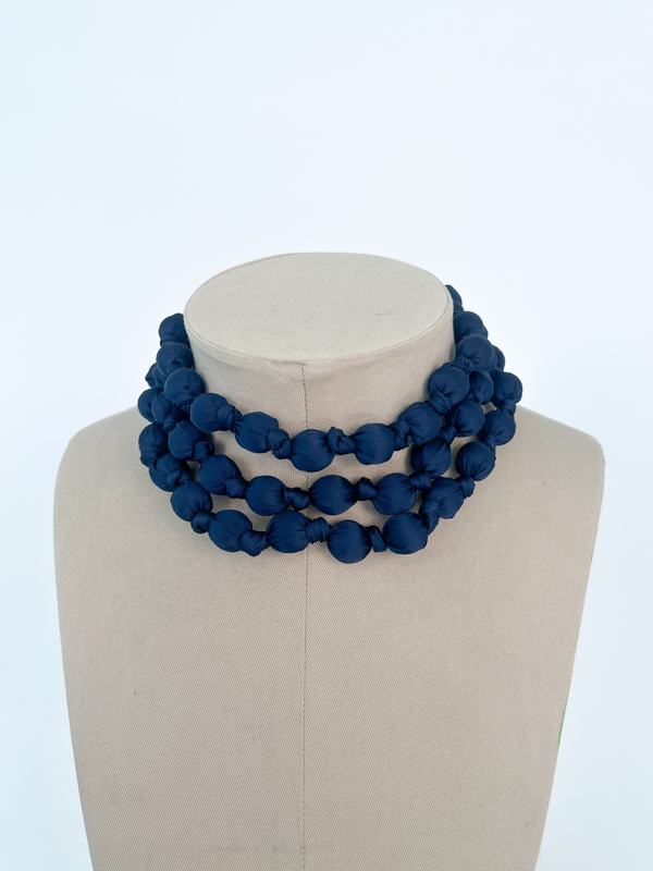 Collar Silk Blue