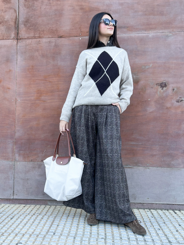 Pantalón Magda Marrón